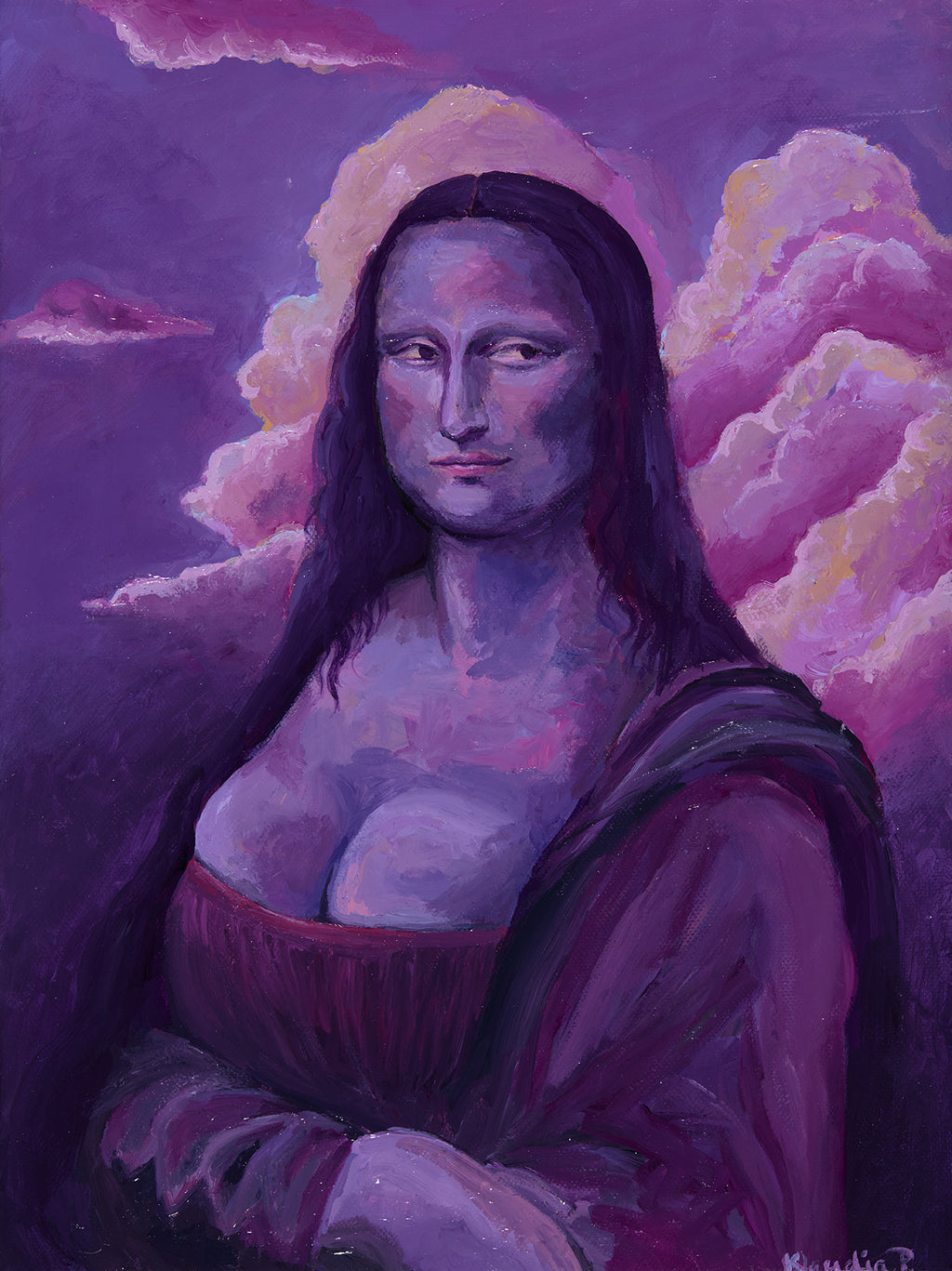 Yassified Mona Lisa - Original Painting